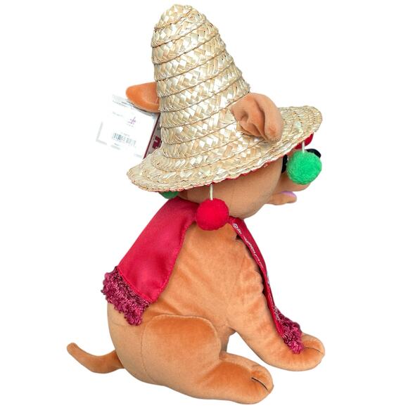 Chantilly Lane Pancho Chihuahua Singing Feliz Navidad Animated Dog w/ Tags READ - Picture 2 of 14